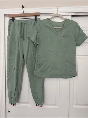 Mediclo Sage Green Scrub set